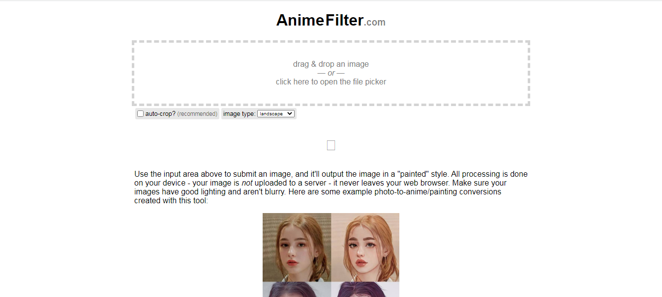Anime Filter