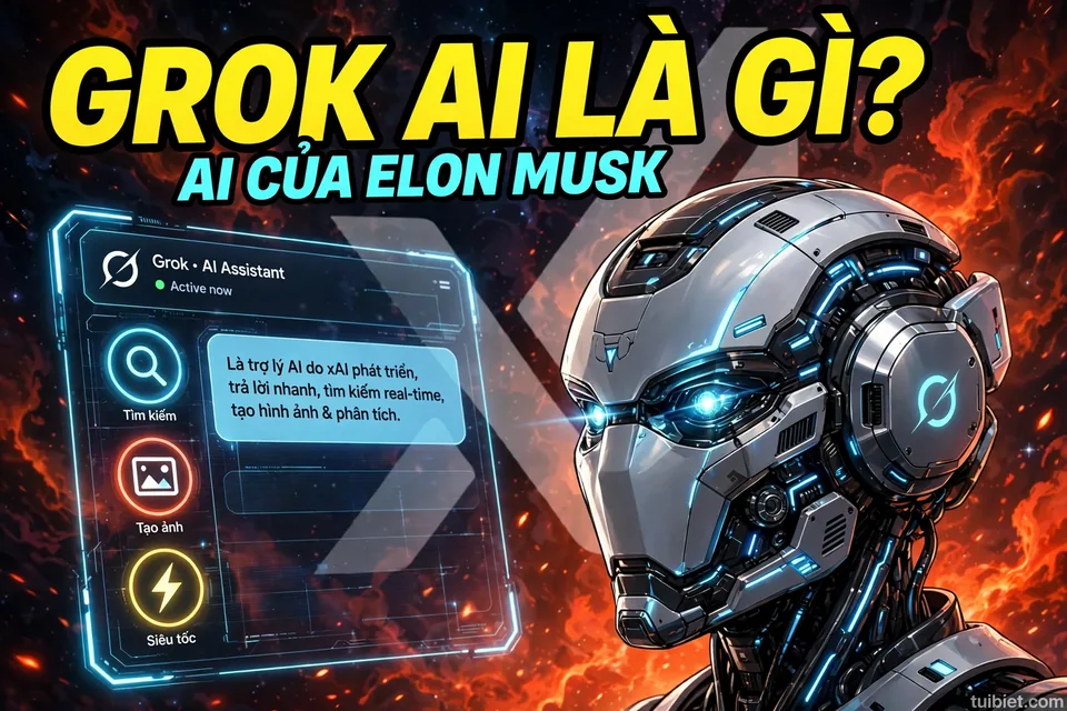 Grok AI Là Gì? Trợ Lý AI Của Elon Musk Có Gì Hay, Dùng Thế Nào? 1 Grok AI Là Gì? Trợ Lý AI Của Elon Musk Có Gì Hay, Dùng Thế Nào?