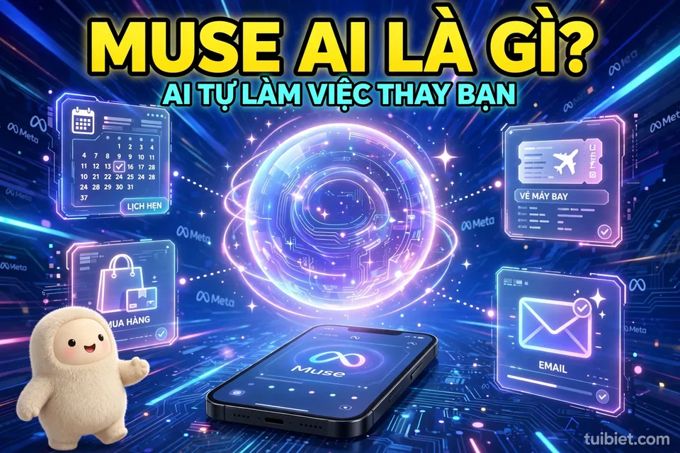 Muse AI Là Gì? Trợ Lý AI Của Meta Biết Tự Làm Việc Thay Bạn