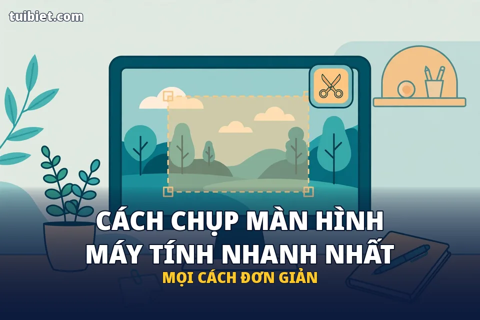 Cách Chụp Màn Hình Máy Tính Nhanh Nhất (Mọi Cách)