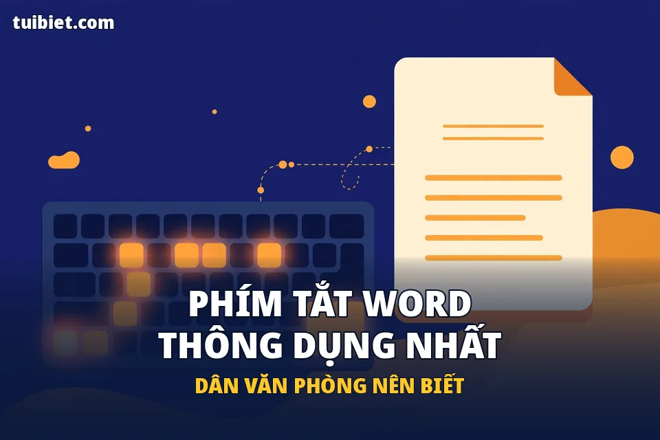 Tổng Hợp Phím Tắt Trong Word Thông Dụng Nhất
