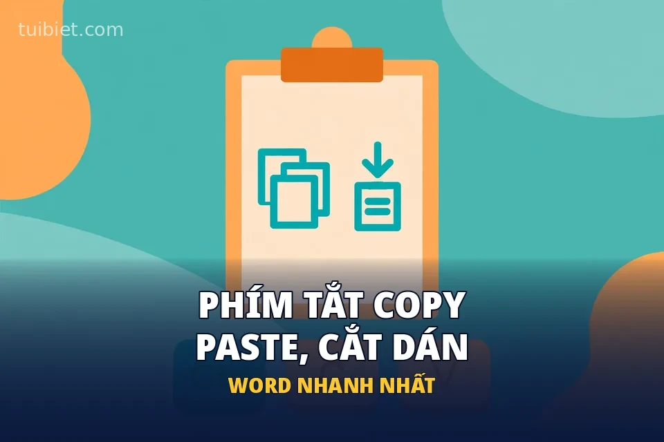 Phím Tắt Copy, Paste, Cắt Dán Trong Word Nhanh Nhất