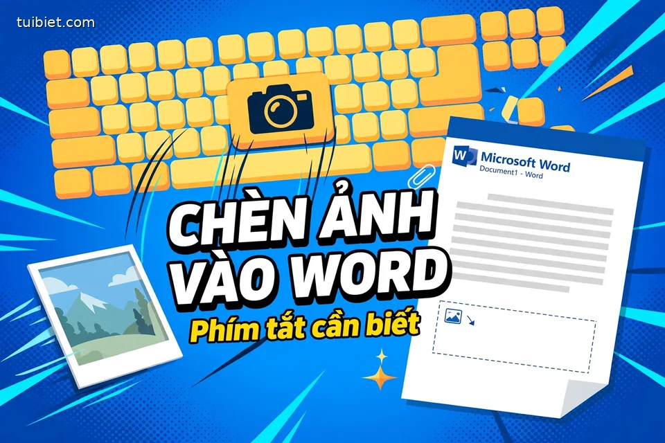 Phím Tắt Chèn Hình Ảnh Vào Word