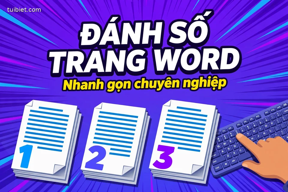 Phím Tắt Đánh Số Trang Trong Word